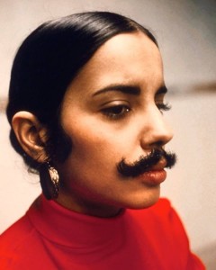“Untitled” (Facial Hair transplant, moustache) (1972)